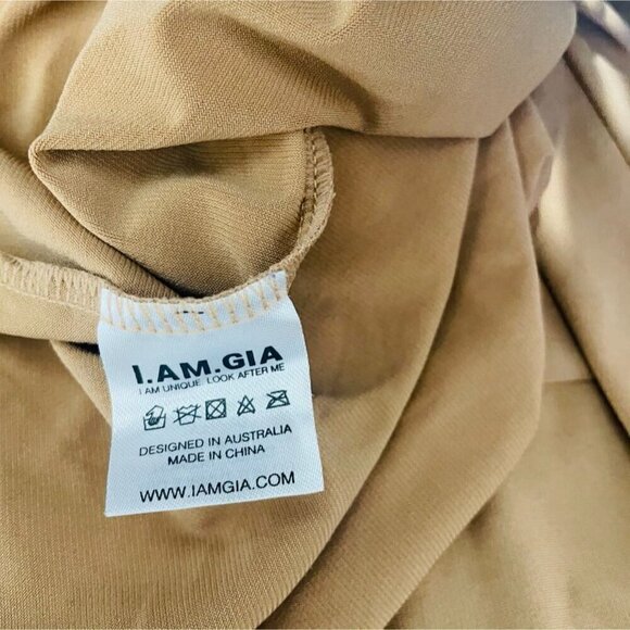 I.AM.GIA Size Medium Pants Flared Tie Boho Gypsy - Picture 7 of 8